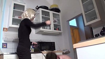 Preview 2 of Www Film Porno Xxxl Cem Ten - Femdom Ladies use slaves for petplay