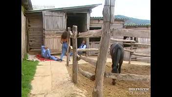 Preview 1 of Horlicks Video - Shonna Lynn,  DP Threesome in the Stable