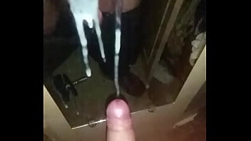 Preview 2 of Bb Cbbw - Massive Cum fountain in slow-motion