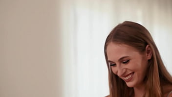 Preview 2 of Muslim Mom Sleep - Redhead Goddess Angel Youngs Takes Dante Colle&#039_s Thick Cock to the Hilt