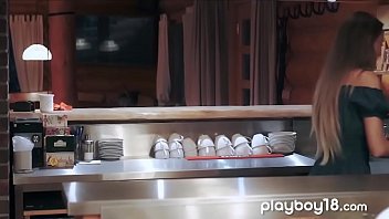 Preview 1 of Axledora Xxx - Cafe is closed it is time to fuck the ukraine waitress