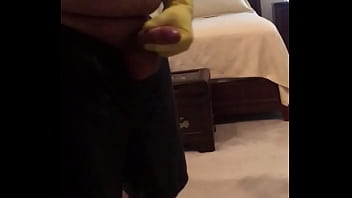 Preview 1 of Axxx Sex Video New In Telugu - Rubber glove stroke