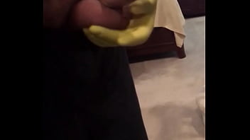 Preview 4 of Axxx Sex Video New In Telugu - Rubber glove stroke