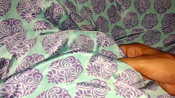 Preview 2 of Sexy Sister Forced - Neighbours satin saree cumshot