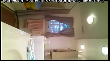 Preview 1 of Nude Ucf Girls - Big Titted Stepsister in Bathroom Caught by Hidden