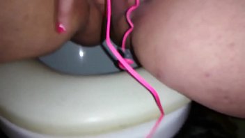 Preview 4 of Russian Mature Women Fuck By Boy - Toilet squirt