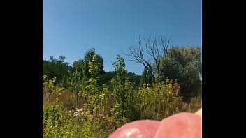 Preview 4 of Dad Fuck Son Late Night - outdoor jerking