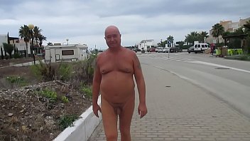 Preview 1 of Baser Xxx Hd - Russian exhibitionist in the Spanish city