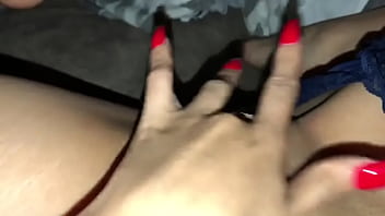 Preview 2 of Siliping Xxx Videos - Fingering herself for me what a naughty girl!
