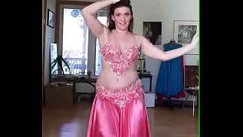 Preview 3 of Xxx Saxi V D Full Hd - Hot Belly dance satin dress