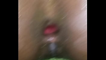 Preview 2 of Xxxpoo - Big Ass ebony getting her asshole drilled.