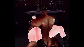 Preview 2 of Arab Exwife - Una puta monja cumple su deseo de ser destrozada por un negro imvu