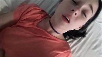 Preview 4 of Blacked Ram - Teen in choker fucked rough by her older boyfriend