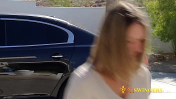 Preview 2 of Deutch Frau Asyl - Swingers have mixed feelings about arriving to the swingers mansion