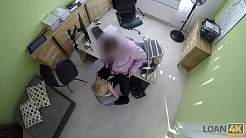 Preview 3 of Baby Sex Jabar Jasti - LOAN4K. Passionatre fucking on the table in office of loan manager