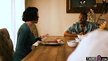 Preview 2 of Kumar Choot - Wife cuckold by black boss and himself when he came over for dinner