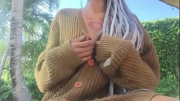 Preview 1 of Lezdom Student Teacher - Masturbation in public