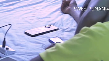 Preview 2 of Xx Sxe Videos - Stepbro reads while I give him a blowjob and cock play before I render my sweet pussy