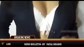 Preview 1 of 3d Big Breast Teen Get Creampied - Hot desi news reader giving nude updates full video at pornland.in