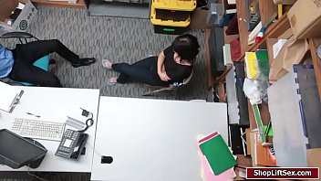 Preview 1 of Assamese Fuck Videos - Latina shoplifter gets banged by officer