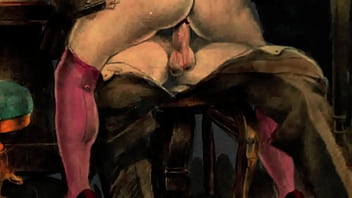 Preview 2 of First Girl Xx Video - vintage erotic drawings