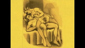 Preview 3 of First Girl Xx Video - vintage erotic drawings