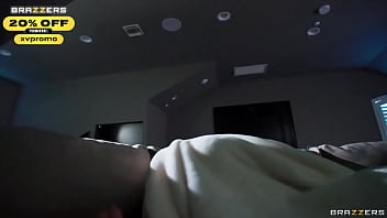 Preview 2 of Alexandra Perez - Movie Night Slut Steals Cock.Aviana Violet / Brazzers/ Enter XVPROMO on official site for discount