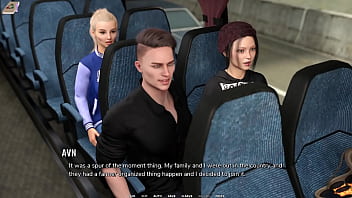 Preview 3 of Piss Man Toilet - Taboo University #59 - Hot Emo Girl Drinks All My Juicy Cum In A Public Bus