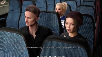 Preview 1 of Piss Man Toilet - Taboo University #59 - Hot Emo Girl Drinks All My Juicy Cum In A Public Bus