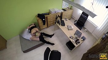 Preview 3 of Service Men At House Sex - LOAN4K. Pierced pussy has to be fucked if girl wants to get money