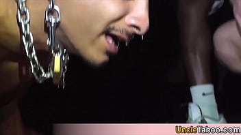 Preview 1 of Indian Xxx Open Sari Vala - Sexy latino teen Apollo gets humiliated and rough group fucked bareback style