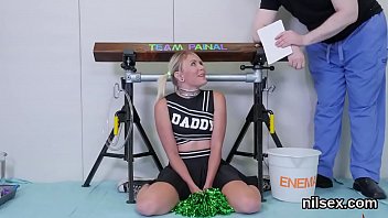 Preview 1 of Yoga Tayt - Horny teenie was brought in butt hole asylum for harsh treatment