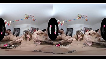 Preview 3 of Sunny Leon Solo Squirt - TSVirtuallovers - Shemale loves it Balls Deep