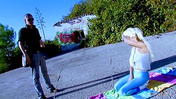 Preview 2 of Vibrator Brother - Blonde Cougar Willing to Help A Guy With Balls Full of Semen