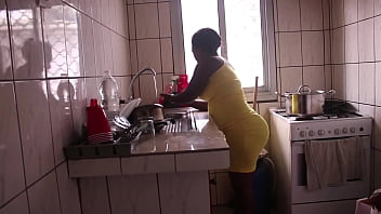 Preview 1 of Model Sxase - On a mission in Africa when he meets this charming lady who will change the course of their history in the presence of their colleague to become an adultery granted in trio