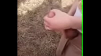 Preview 1 of Russsian Orgy - jerking off in woods