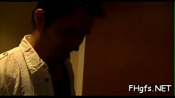 Preview 1 of 3 Girls 1 Man Boy - New teen knows exactly what this babe wants and how to get it