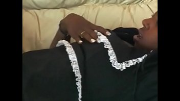 Preview 2 of Iranian Orgasm - Horny white stud licks a black babe&#039_s pussy then bangs her on the couch