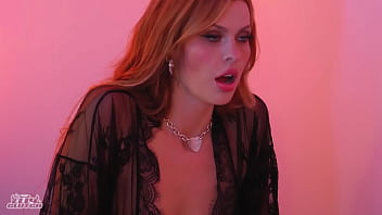 Preview 2 of Hard Violent Sex - Big booby redhead can&#039_t resist oily fuckfest