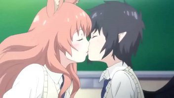 Preview 4 of Big Six Woman - Yuri anime kiss compilation