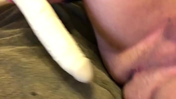 Preview 1 of Elsa Jean Fucking Machine - Young Guy Dildos Ass Deep Anal