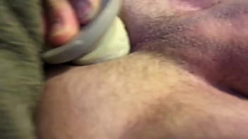 Preview 4 of Elsa Jean Fucking Machine - Young Guy Dildos Ass Deep Anal