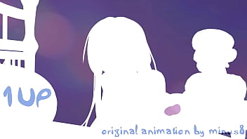 Preview 1 of Step Horny Mon And Son - Minus8: 1UP MMD Remake by Akomni