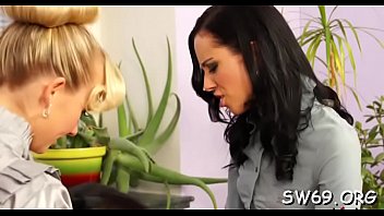 Preview 1 of Party Tv Show - High class bitch fingered and overspread in slime at gloryhole
