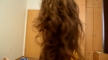 Preview 4 of Eva Notty Momson Bath - Aviator girl hairjob 6