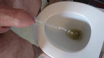 Preview 3 of Pipe Repair Fuck Mom - Pissing in toilet
