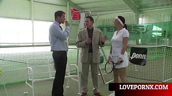 Preview 1 of Taboo Sex Mom Son Bed - She has to pay for the tenis lesson but she doesnt have money