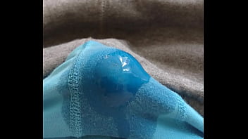 Preview 3 of Very Fat Mom Fuck Son - Pissing slowly in my boxers