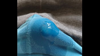 Preview 4 of Very Fat Mom Fuck Son - Pissing slowly in my boxers