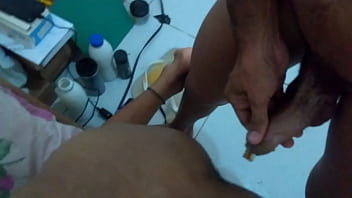 Preview 2 of Big Boob Japanese - Cagou na camisinha e eu gozei no cu dele